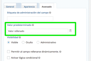 valor-predeterminado